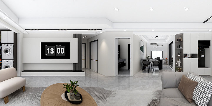 花Erjx-上蔡县豫安小区125㎡4室-装修设计方案