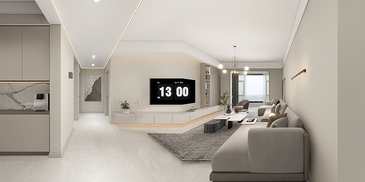 静听松岳-李先生9-2-2004-装修设计方案