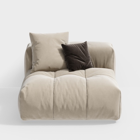 Modern single sofa