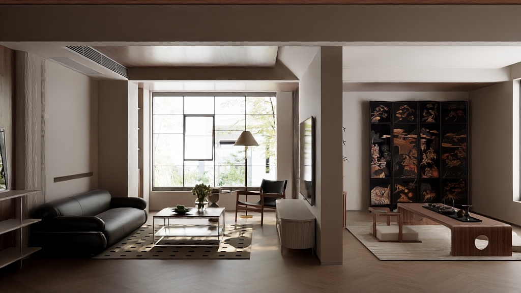 风过鸠山客-中古软装搭配-装修设计方案