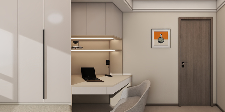 启束轻言-FD梦支架-行知坊现代-装修设计方案