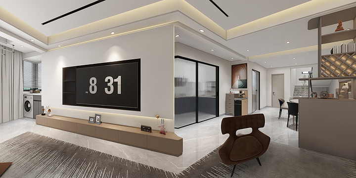 设计师张庭云-高铁新村-装修设计方案