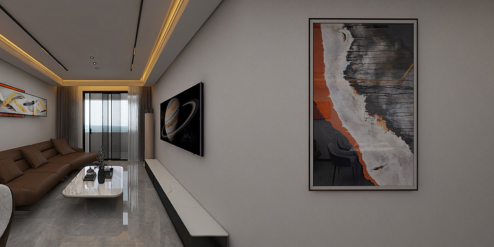 全案设计*小强-盛世兰亭公寓-装修设计方案