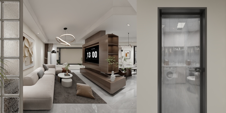 KKdesigner-郦景居-126.68㎡-现代0803-装修设计方案