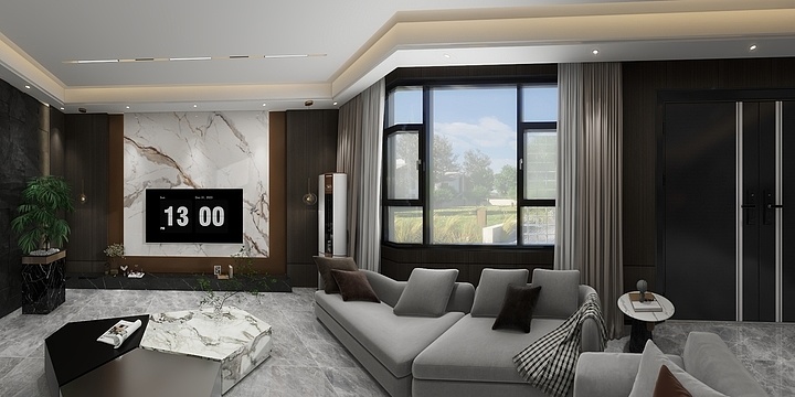 柘计家-王菜园别墅-装修设计方案