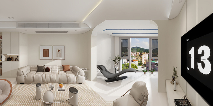 佰家祥集成整装-奶油风～武汉市-装修设计方案