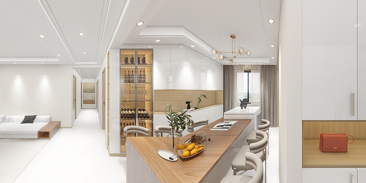 行走的蒲公英-尚玉园151平米-装修设计方案