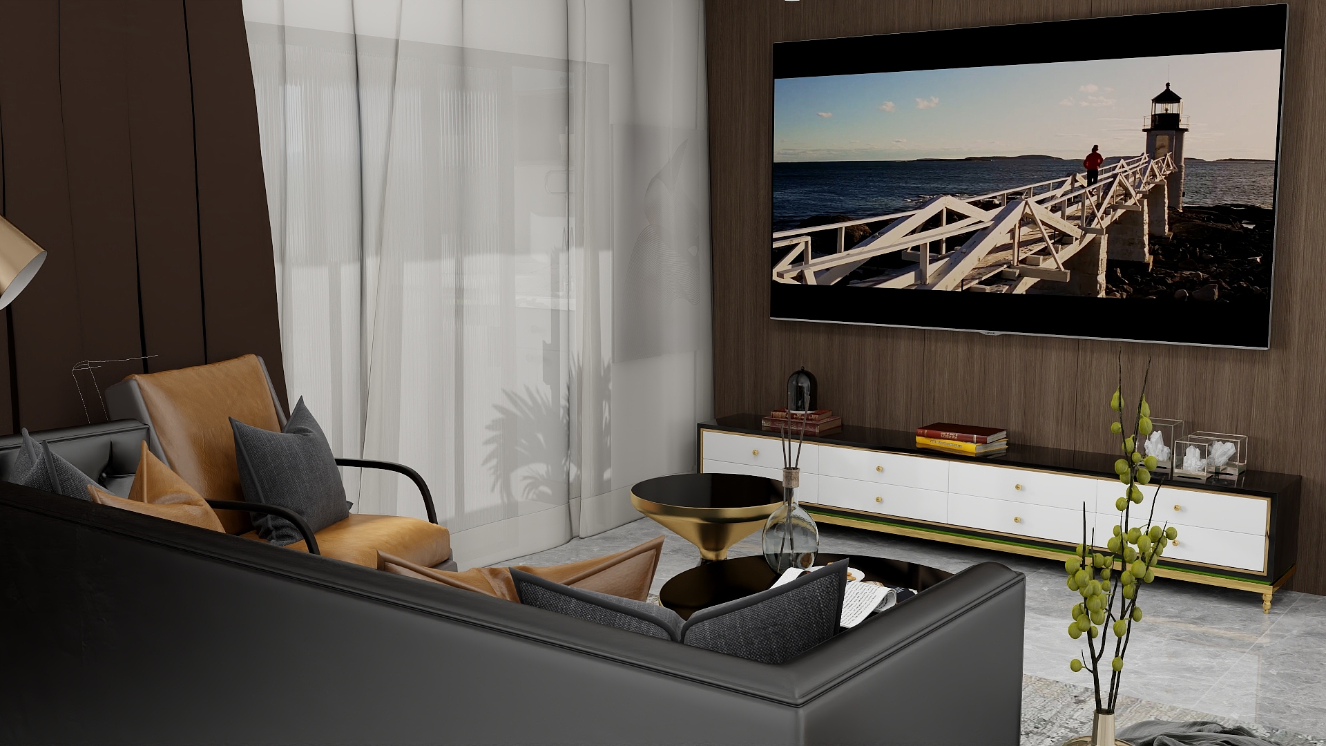 中鼎建筑设计师-汤臣一品-装修设计方案