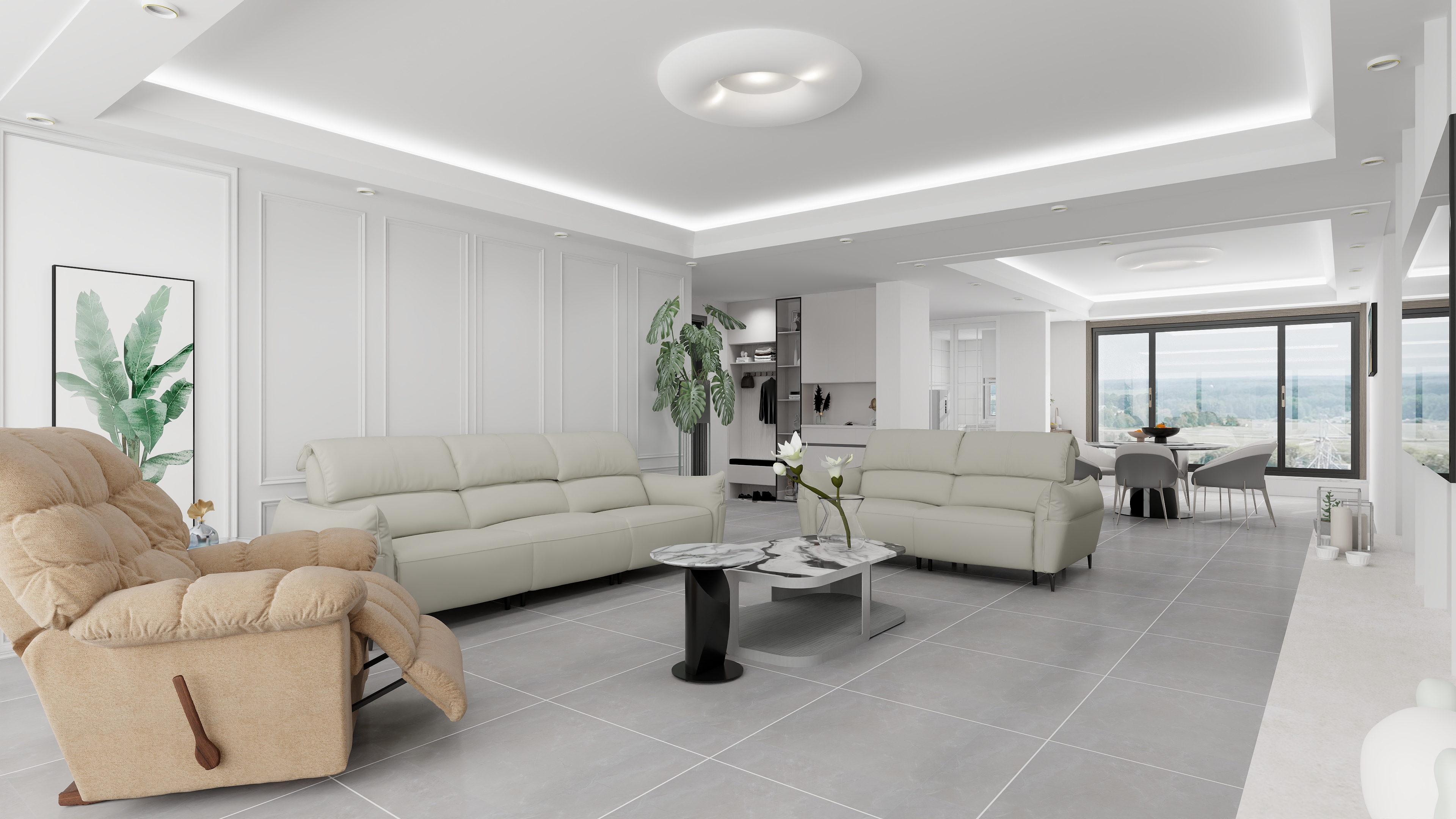 安徽霍山功能-现代轻法式  N.168-装修设计方案