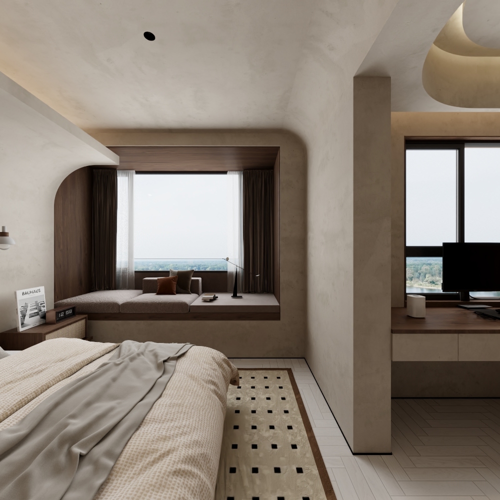 骑摩托的装修仔-贵安：置悦城贵安馨苑：215㎡：《物哀》一层儿童房装修效果图第4张