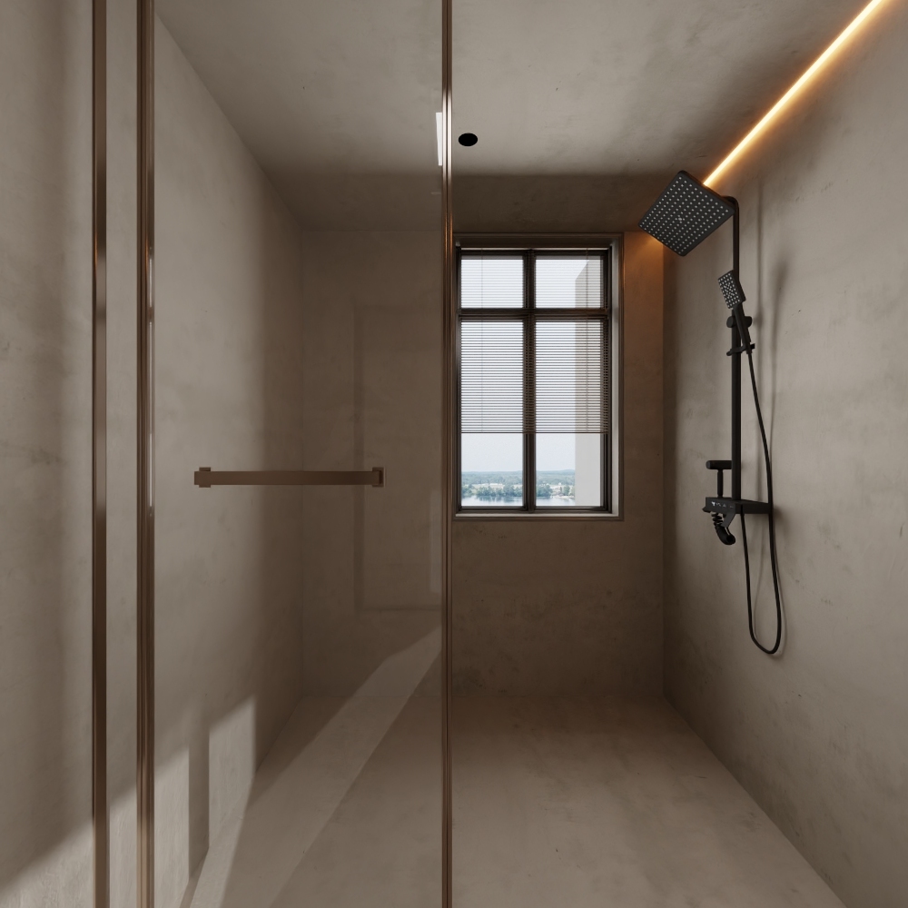 骑摩托的装修仔-贵安：置悦城贵安馨苑：215㎡：《物哀》一层卫生间装修效果图第4张