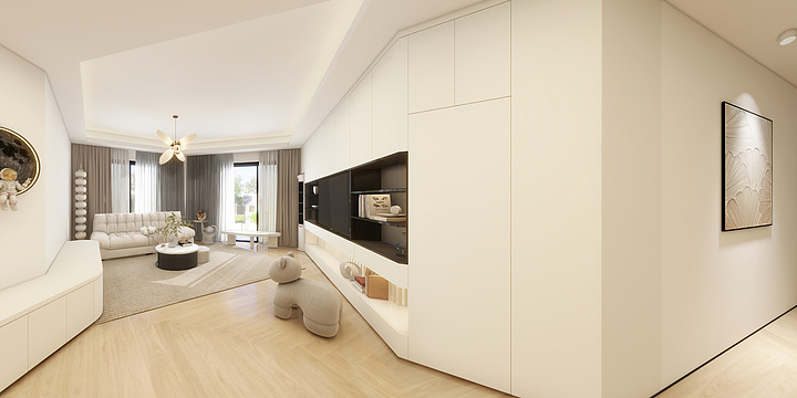 嘉mqfu-简约家装-装修设计方案