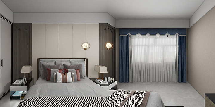 御唐整体装饰-盛悦美麟113㎡-装修设计方案