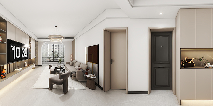 one丨day-简约现代-装修设计方案