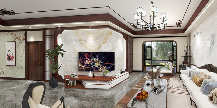 joaheyo-沧水铺别墅-新中式-装修设计方案