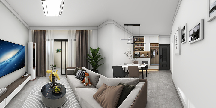 彭江先-景城花园-装修设计方案