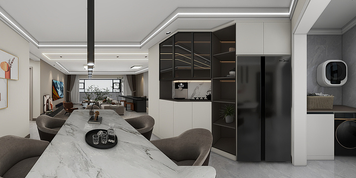 我来人间看太阳-杜哥清越坊170平户型-副本-装修设计方案