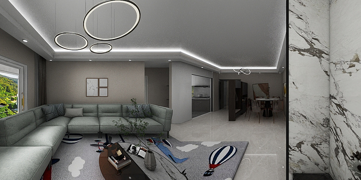 洛韵-东海岸-装修设计方案