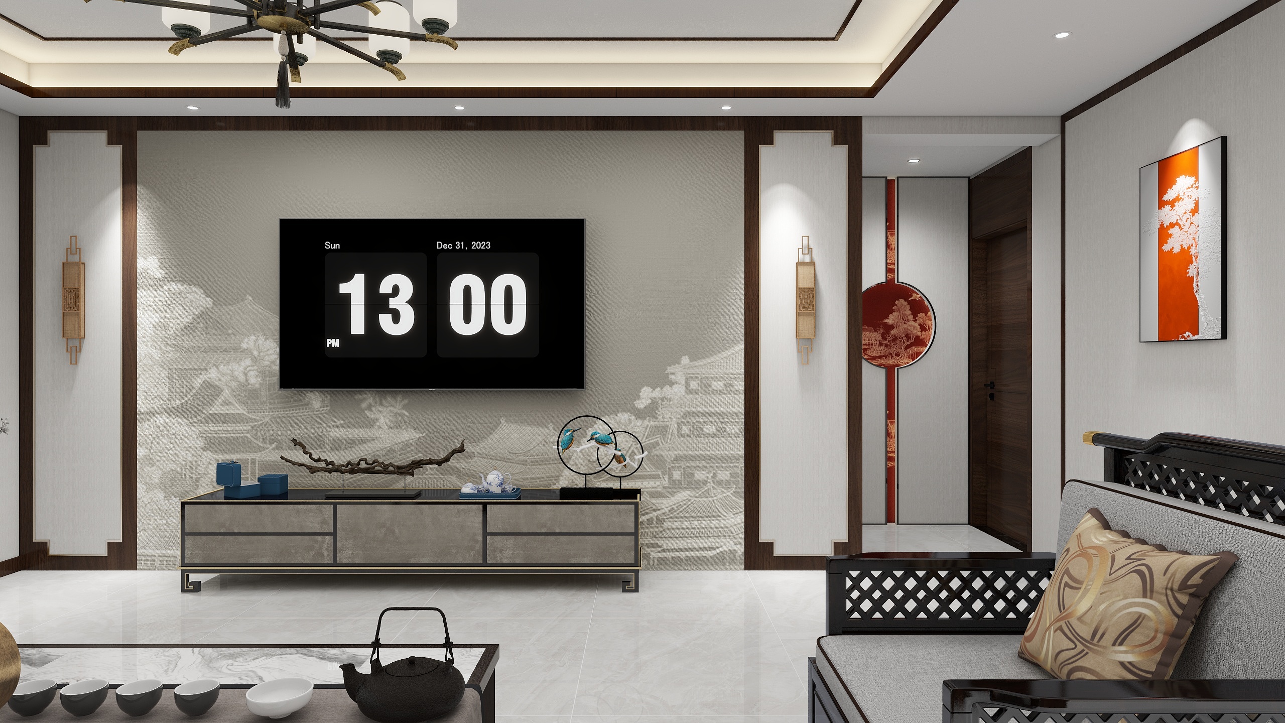 钠兰|兰宇设计-壹号院 125-方案2-装修设计方案