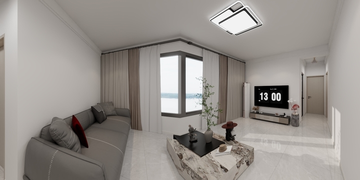 仁豪装饰设计工作室-宝山澜庭3-5-402-装修设计方案