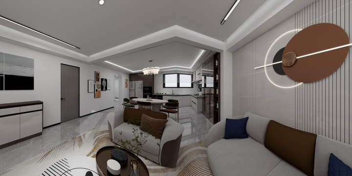 子铭设计-爱格赛诺森-三环别墅-装修设计方案