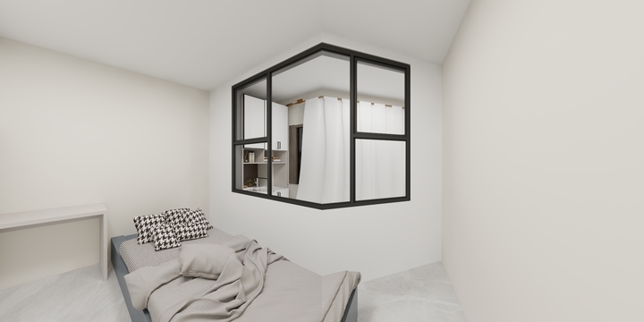 欧枫尚宅装饰设计有限公司-融合国际C区27号楼2单元14楼2号房高老师-装修设计方案