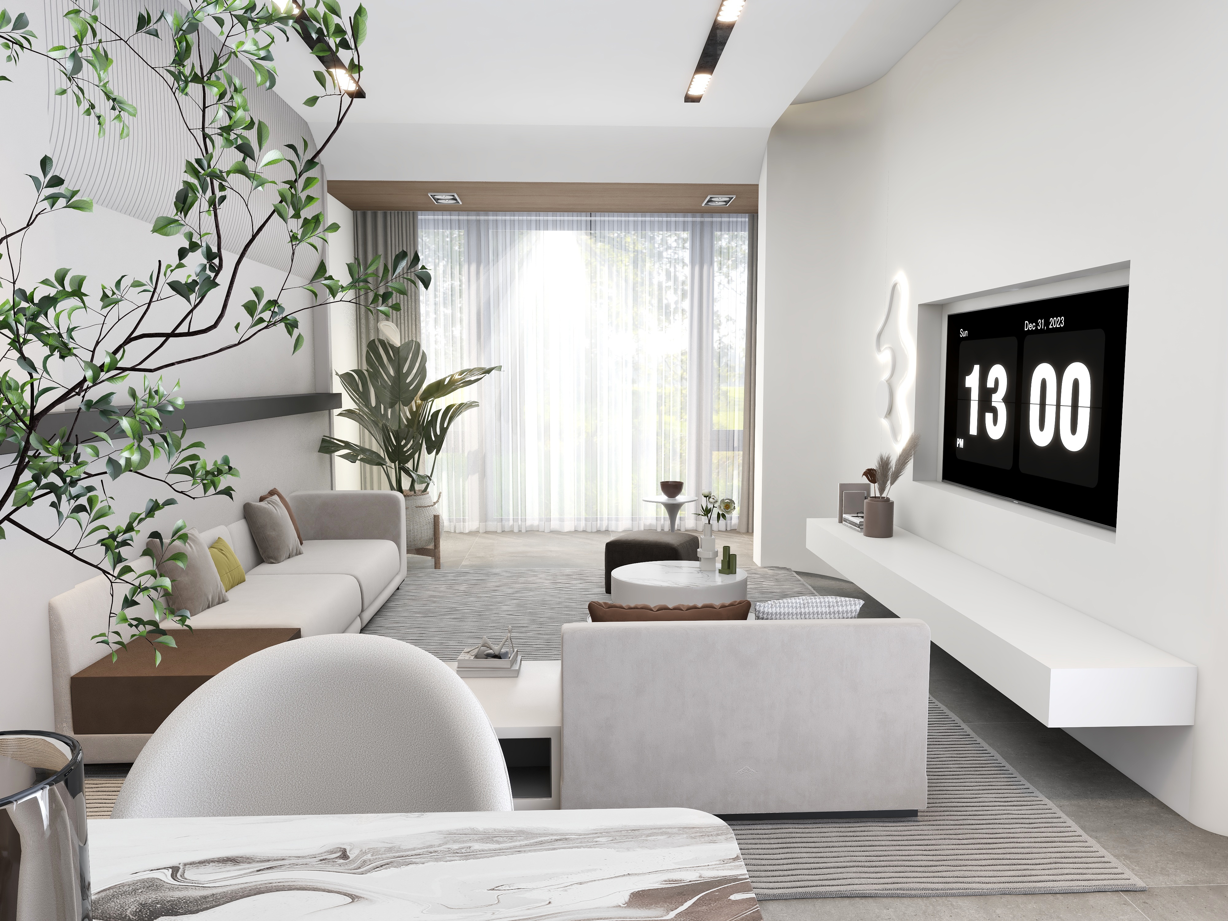 张帅bLBI-福星惠誉汉阳华府55㎡1室-装修设计方案