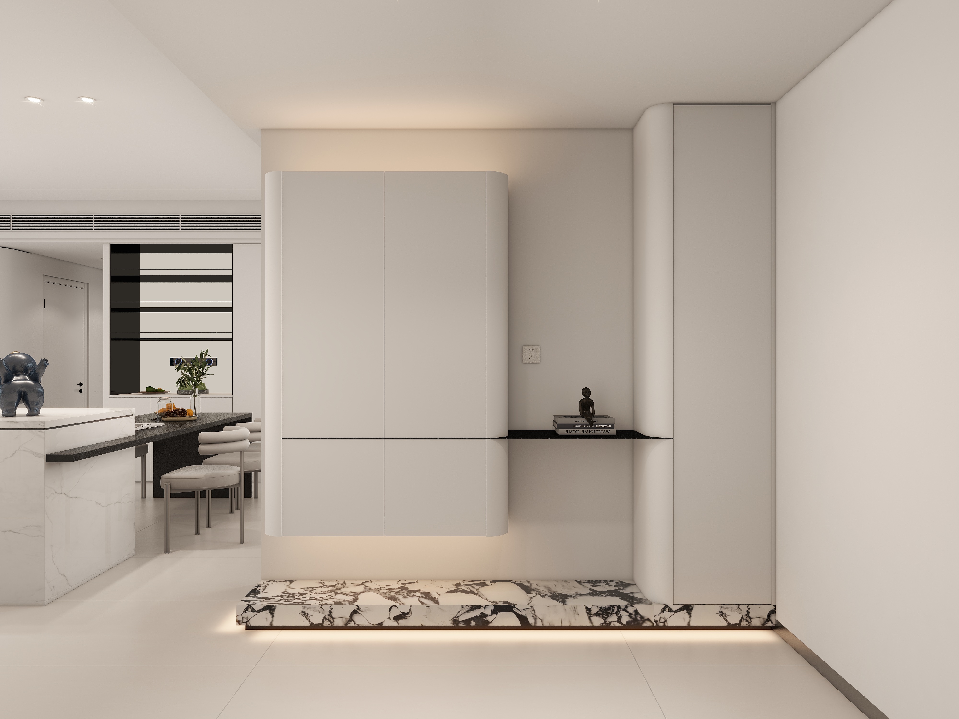 CASA整木高定-三盛6栋04户型现代极简风-装修设计方案