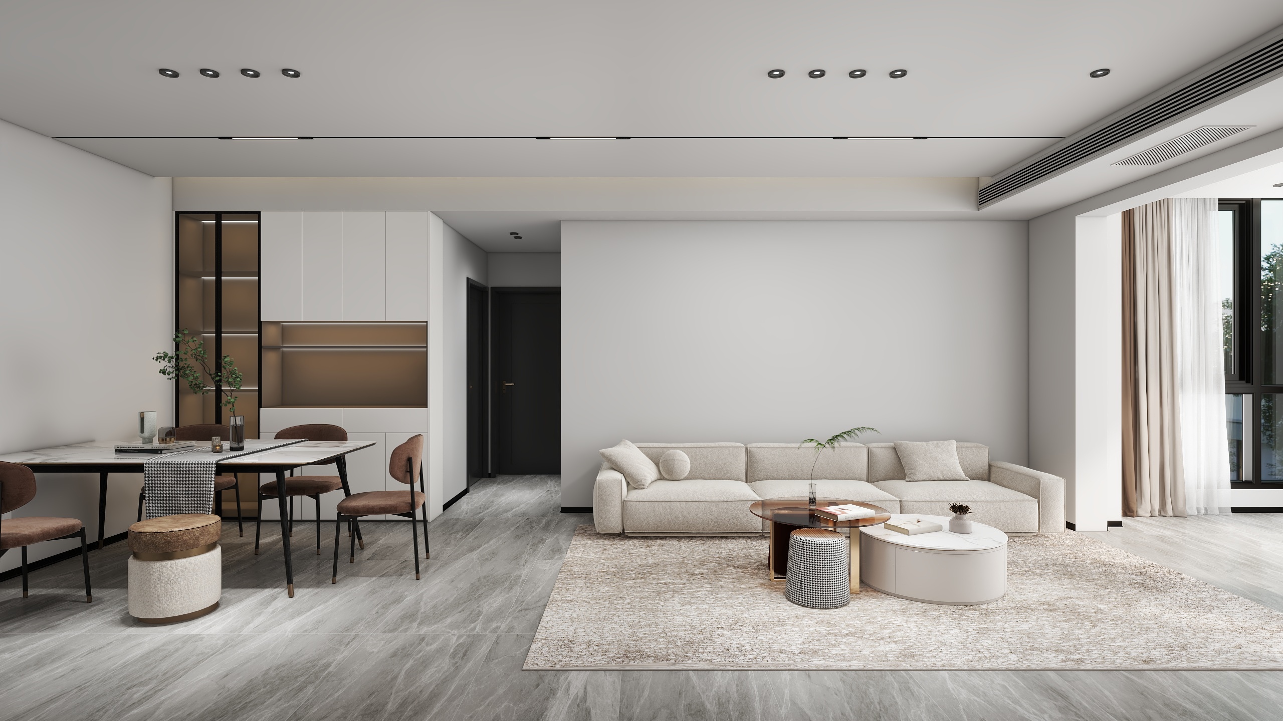 森筑设计几何-★绘佳装饰——德高公园壹号-装修设计方案