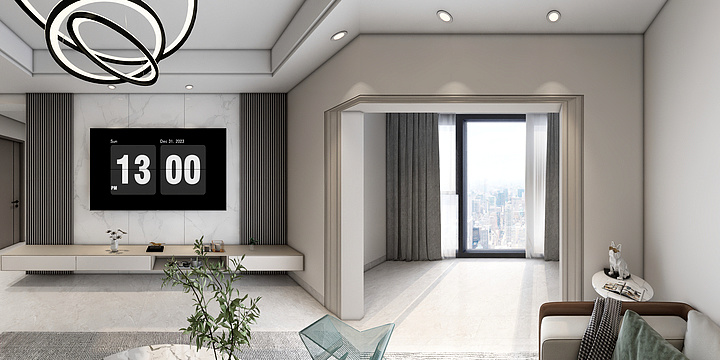 博诚装饰设计-二堡新城1-35-5-4-装修设计方案