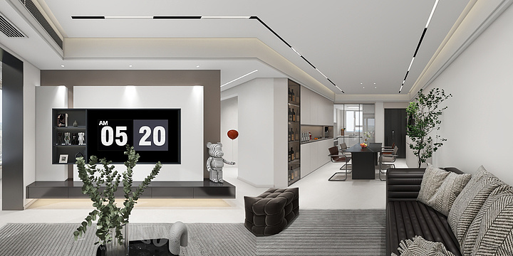 蓝钻石装饰-红星31-2006李美女-装修设计方案