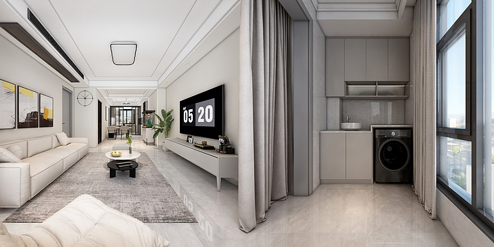 速美雅居主案设计师丶张震寰-汉润雅苑-20-2-802-装修设计方案