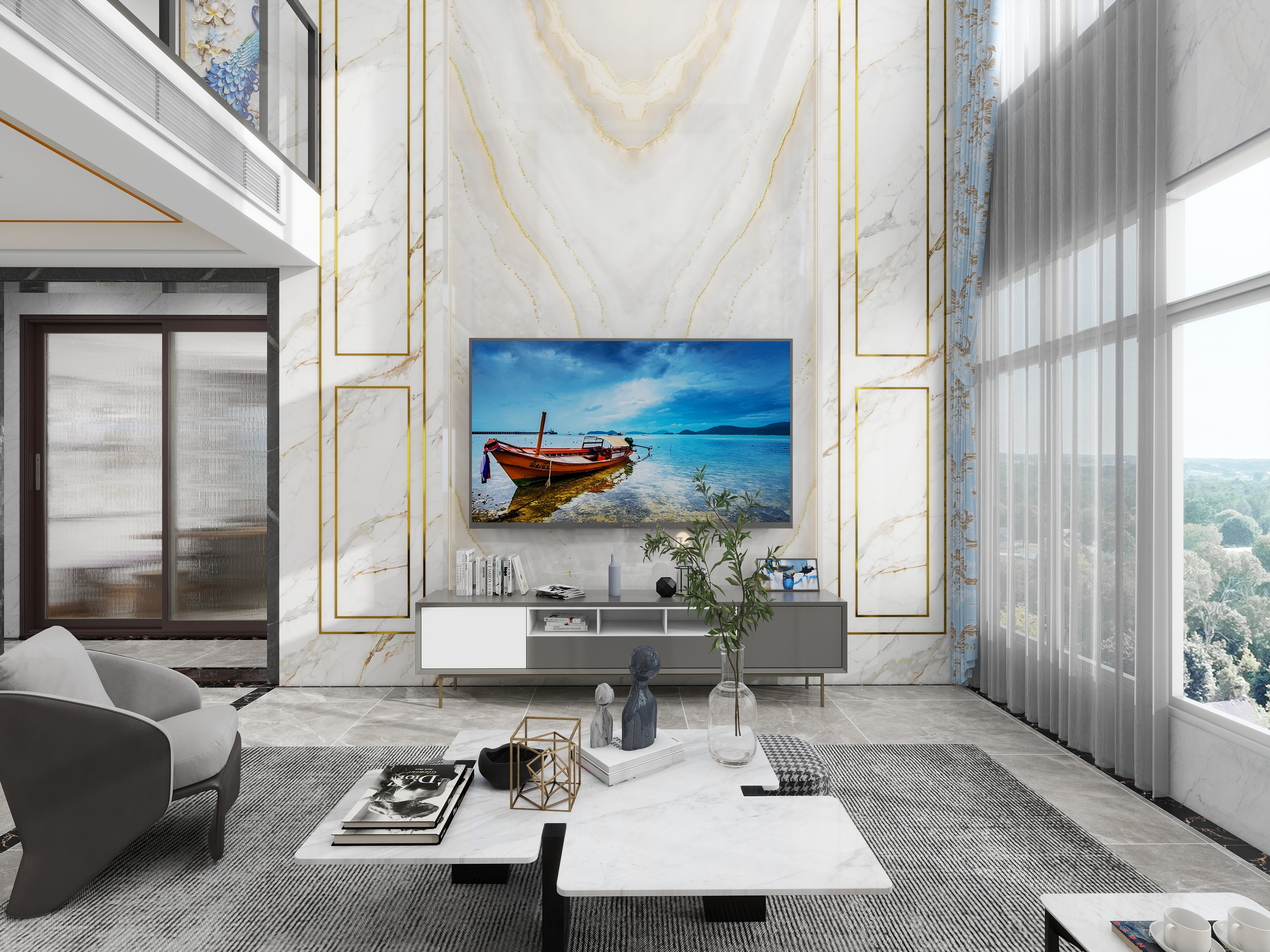 全屋家具定制邱生-万山华府179㎡3室-装修设计方案