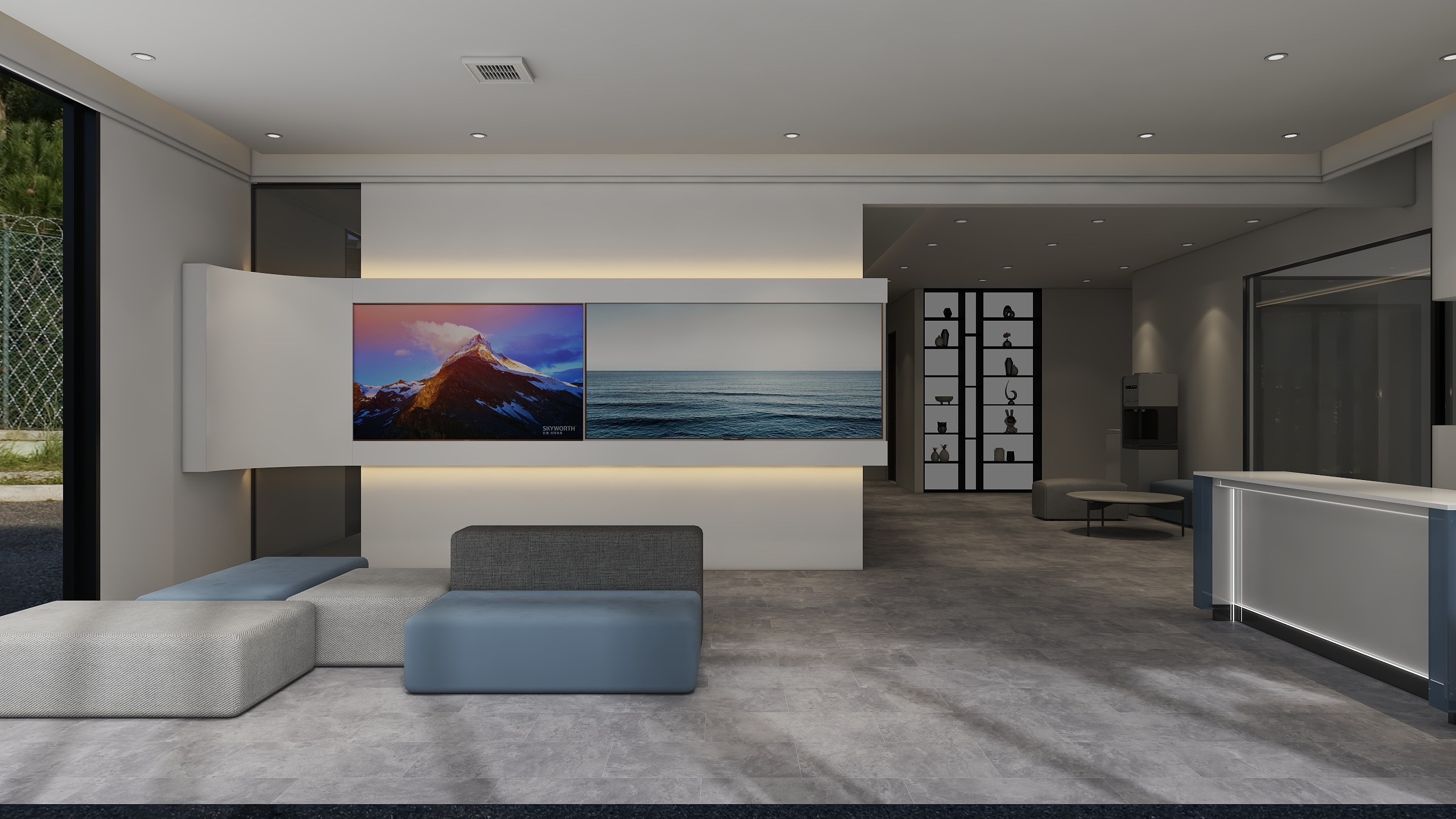 十方糖空间设计事务所-美容会所-装修设计方案