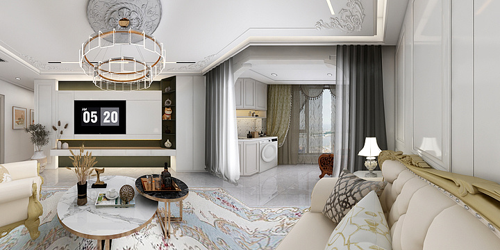 正框装饰-江尚澜庭号楼现代极简风格-副本-装修设计方案