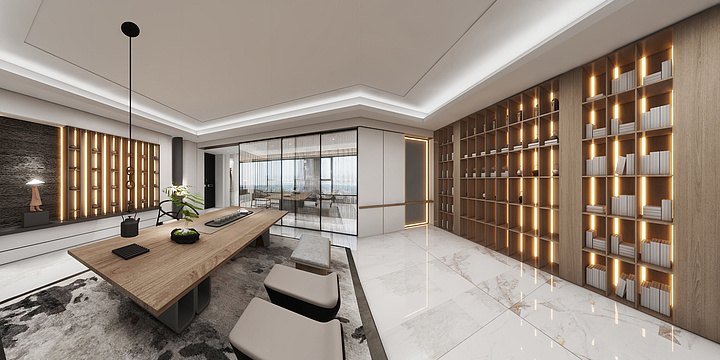 设计师-吴成昊-会所二层-装修设计方案