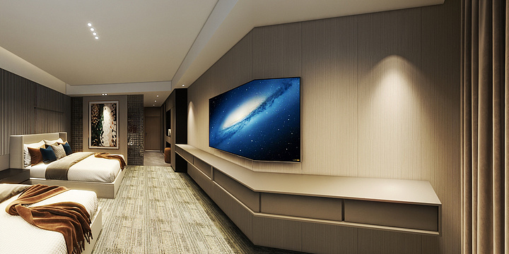 墨宸设计工作室-标间-副本-装修设计方案