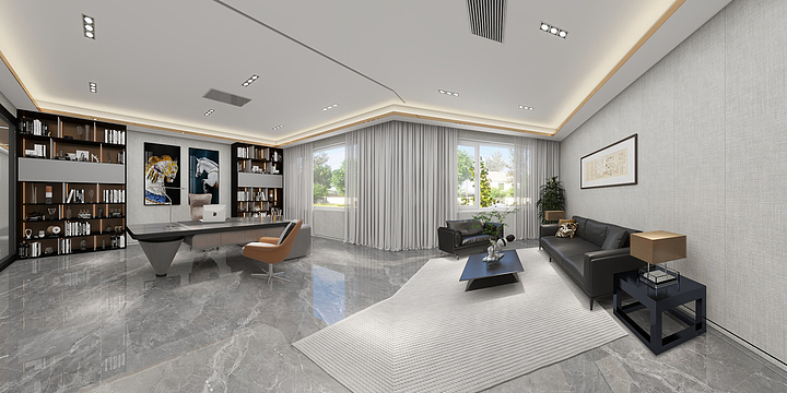 于得海-办公居住区-装修设计方案