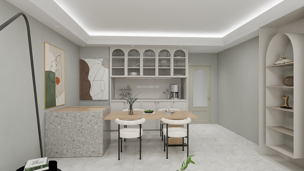 小q泽-保利东湾55㎡-装修设计方案