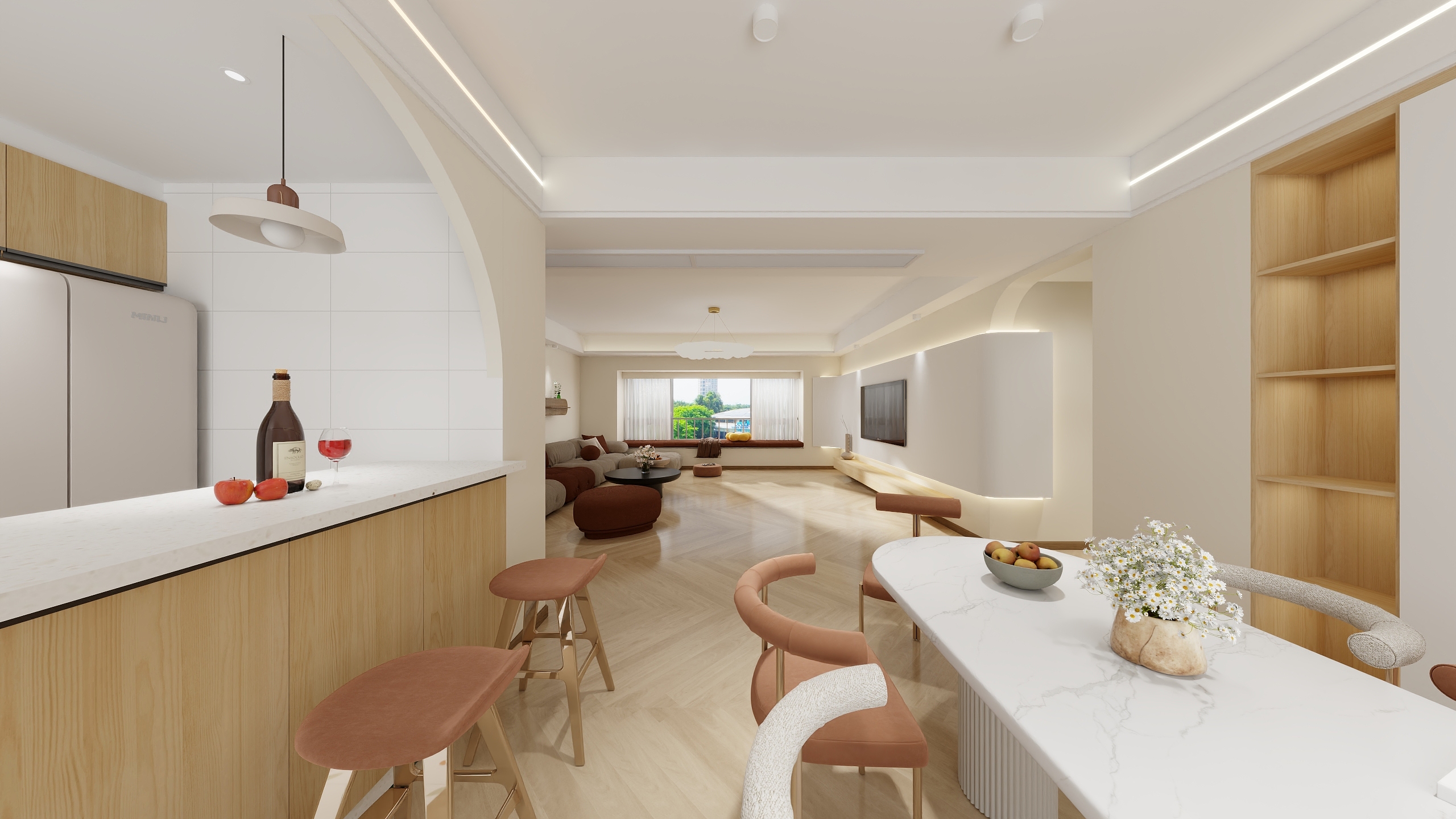 福众装饰-欧阳冰-紫薇苑-西区162㎡4室-装修设计方案