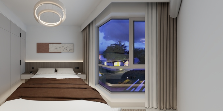 管双宁-卓唯装饰-江山阅85㎡-装修设计方案