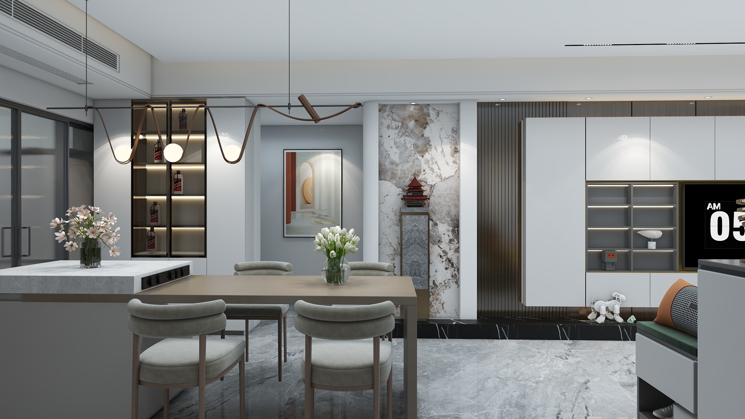 徐斌007-114㎡3室-装修设计方案