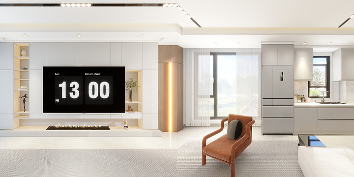 名洲全案设计-凤凰院景-装修设计方案