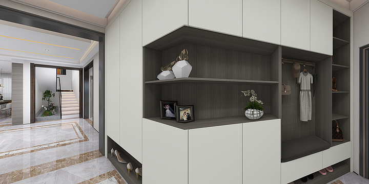 Z-轴设计-142㎡1室-装修设计方案