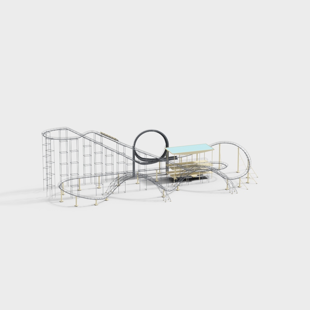 过山车3D模型