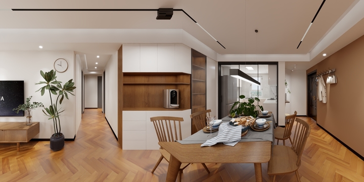 菲比Design-光明玺悦142-装修设计方案