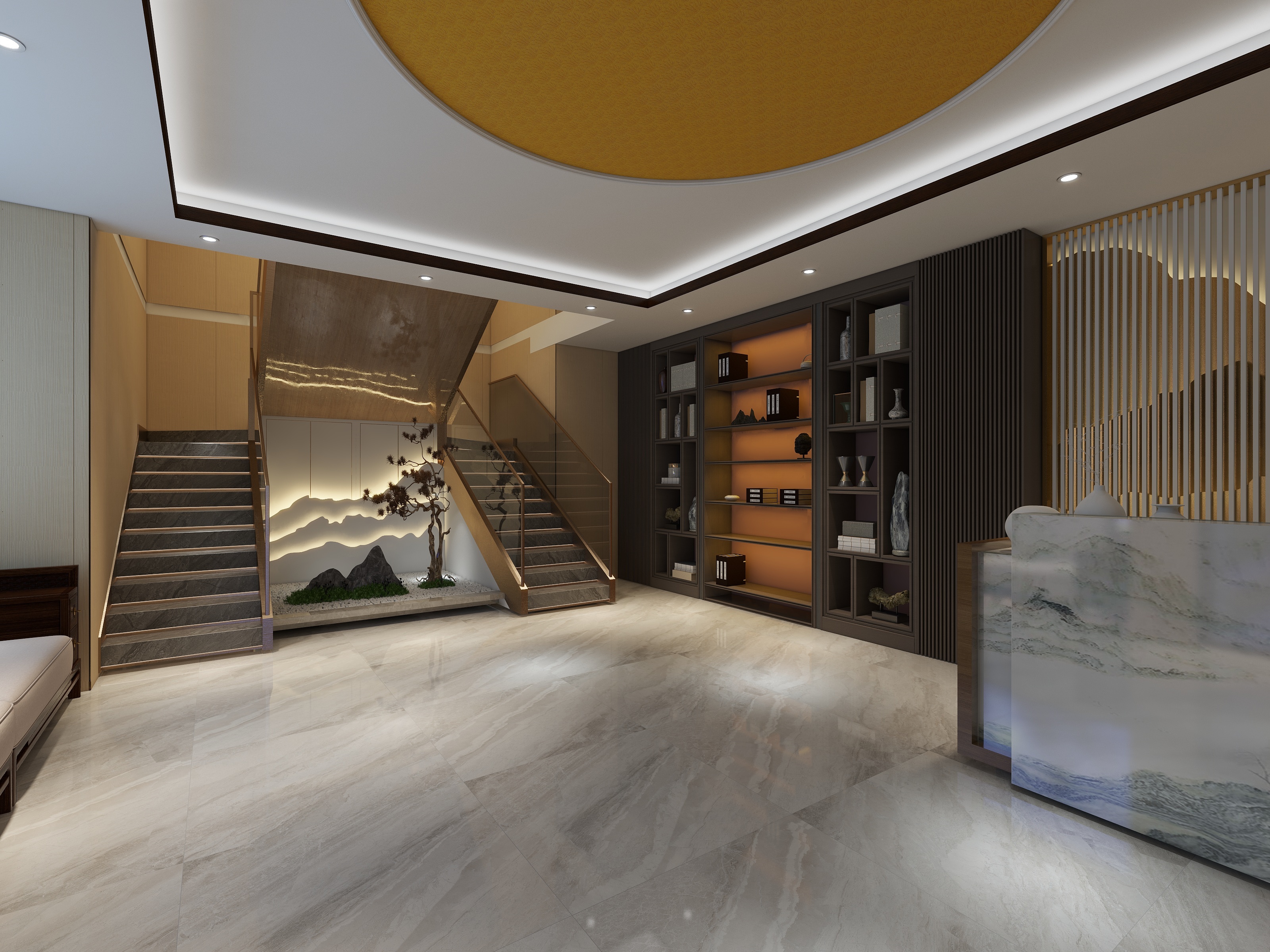 TRAU清静-300平米采耳逍遥店装修效果图