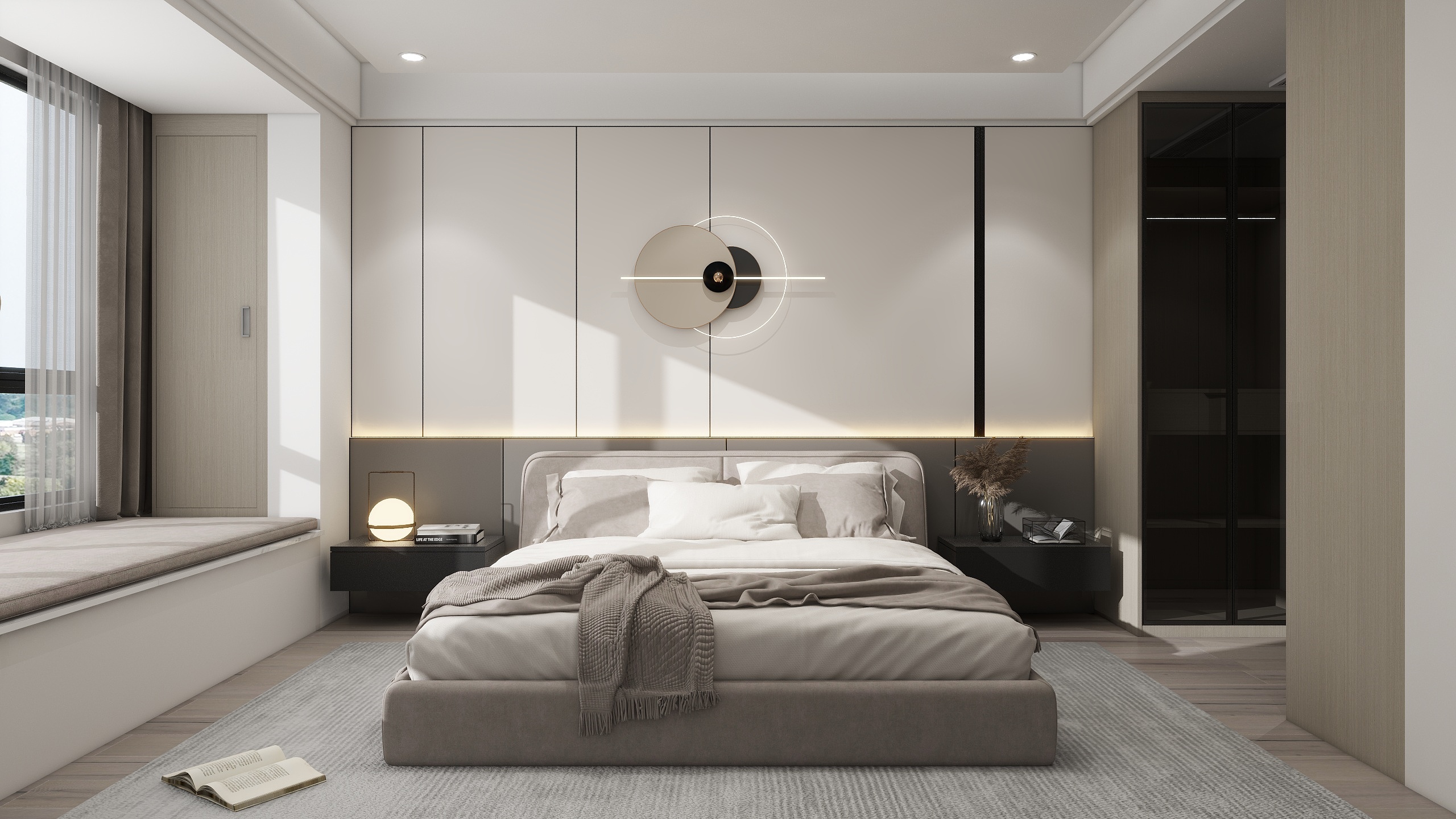 宜乐居智能家居-苏州樾府135平四室两厅精装无局改装修效果图