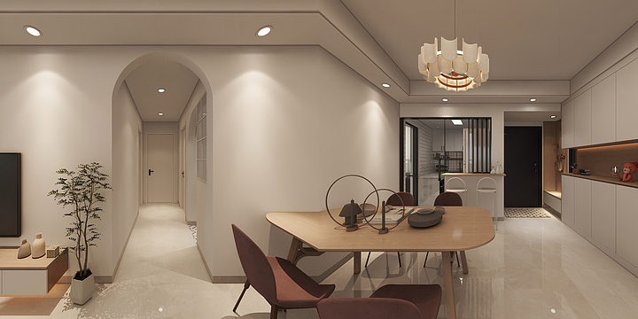 MJ137779-现代简约温馨-装修设计方案