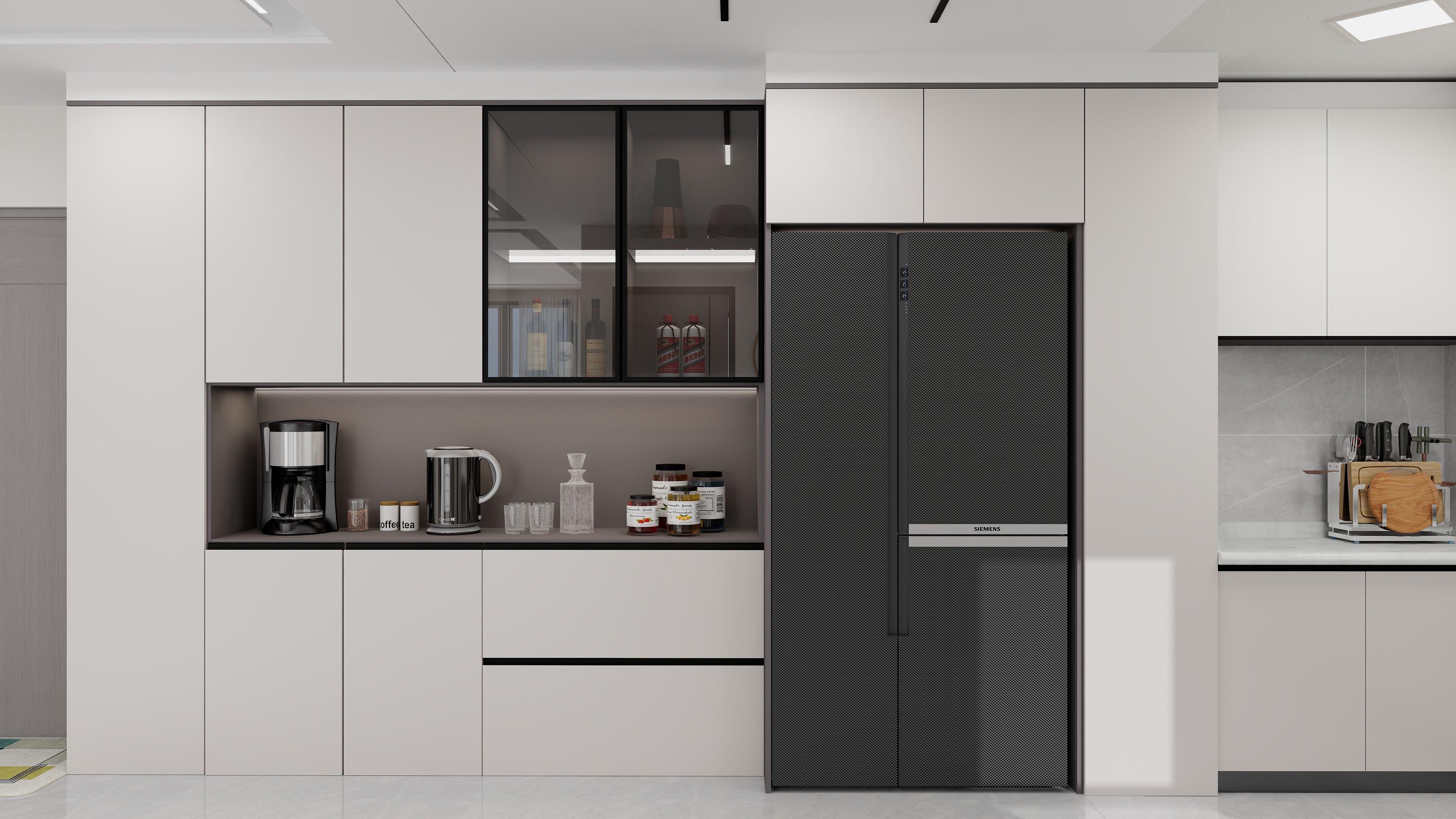 卍邦美装饰卍-84㎡2室--装修设计方案